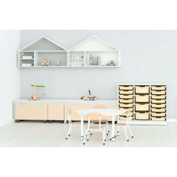 Rulleskuffe Quadro, B69 cm