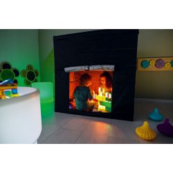 Sensorisk telt i sort