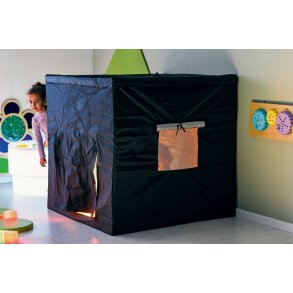 Sensorisk telt i sort