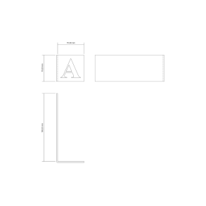 Alfabets�t, model large