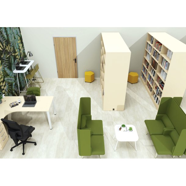 Bibliotekspakke  Lille bibliotek med Agora moduler (komplet st)