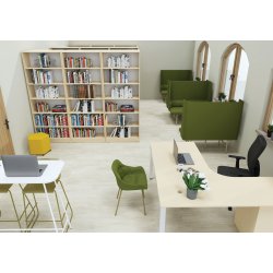 Bibliotekspakke  Lille bibliotek med Agora moduler (komplet st)