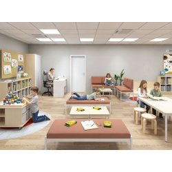 Nexa lounge- og arbejdsomr�de � fleksibel indretningsl�sning