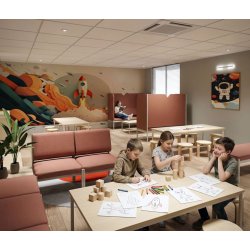 Nexa lounge- og arbejdsomr�de � fleksibel indretningsl�sning