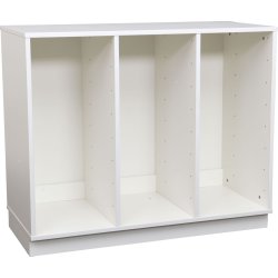 Quadro reol M til plastkasser, B 104 cm