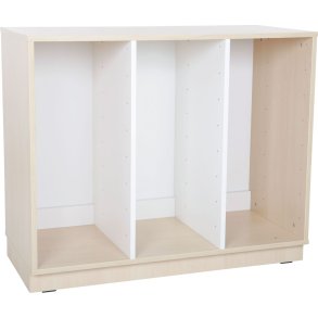 Quadro reol M til plastkasser, B 104 cm