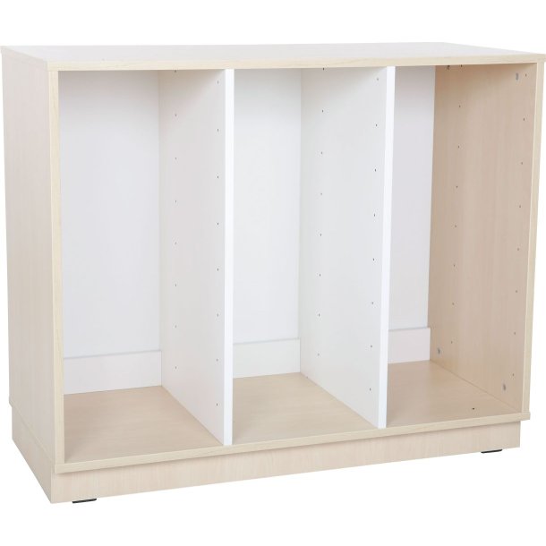 Quadro reol M til plastkasser, B 104 cm