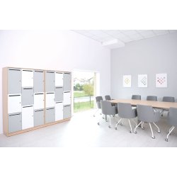 Opbevaringsskab med 9 rum