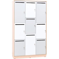 Opbevaringsskab med 9 rum