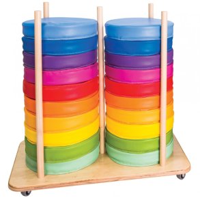 Skumpuder og vogn, runde