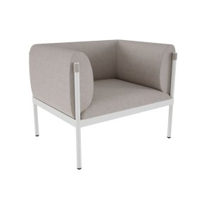 Stilt lnestol med lav ryg