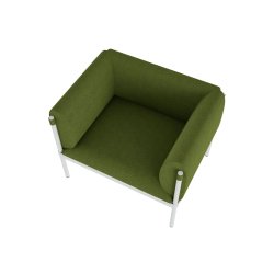 Stilt lnestol med lav ryg