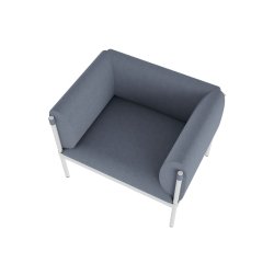 Stilt lnestol med lav ryg