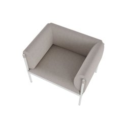 Stilt lnestol med lav ryg