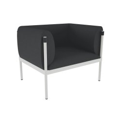 Stilt lnestol med lav ryg