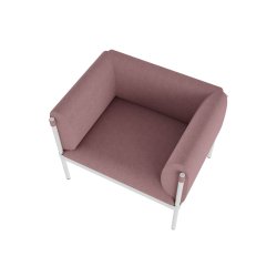 Stilt lnestol med lav ryg