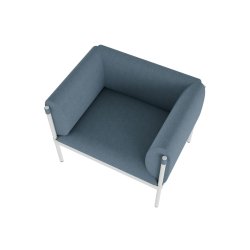 Stilt lnestol med lav ryg