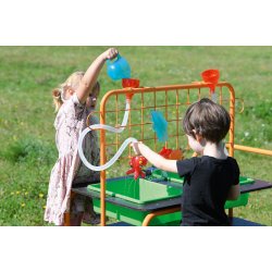 Mobilt vand- og sandbord til institutioner