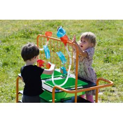 Mobilt vand- og sandbord til institutioner
